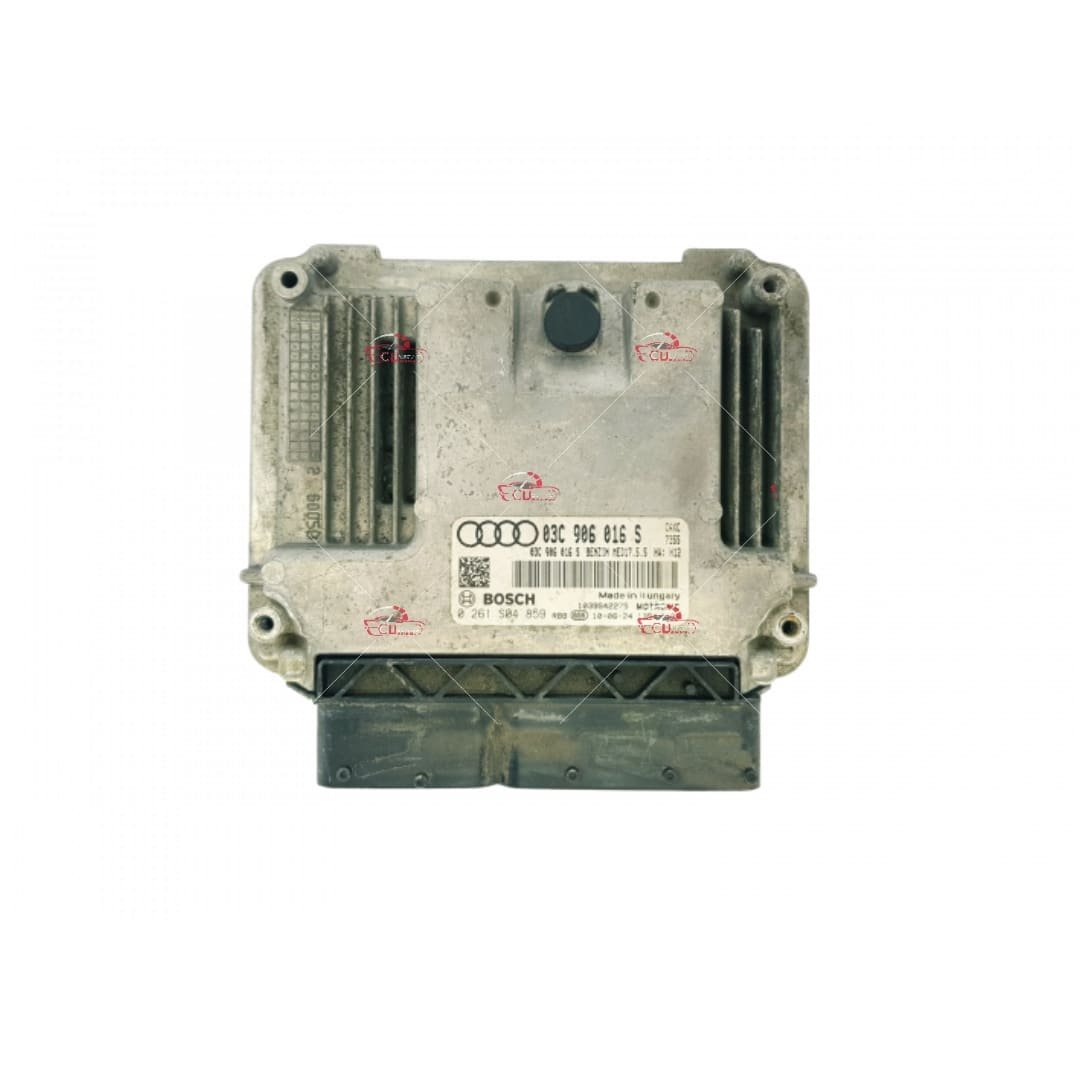 03C906016S, 03C 906 016 S HỘP ĐIỀU KHIỂN ĐỘNG CƠ ECU ECM AUDI A3 1.4L TFSI