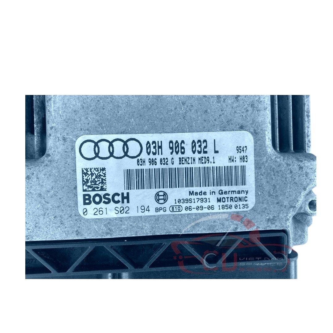 03H 906 032 L 2 HỘP ĐIỀU KHIỂN ĐỘNG CƠ Ô TÔ ECU ECM Audi Q7 3.6L - Ảnh 3