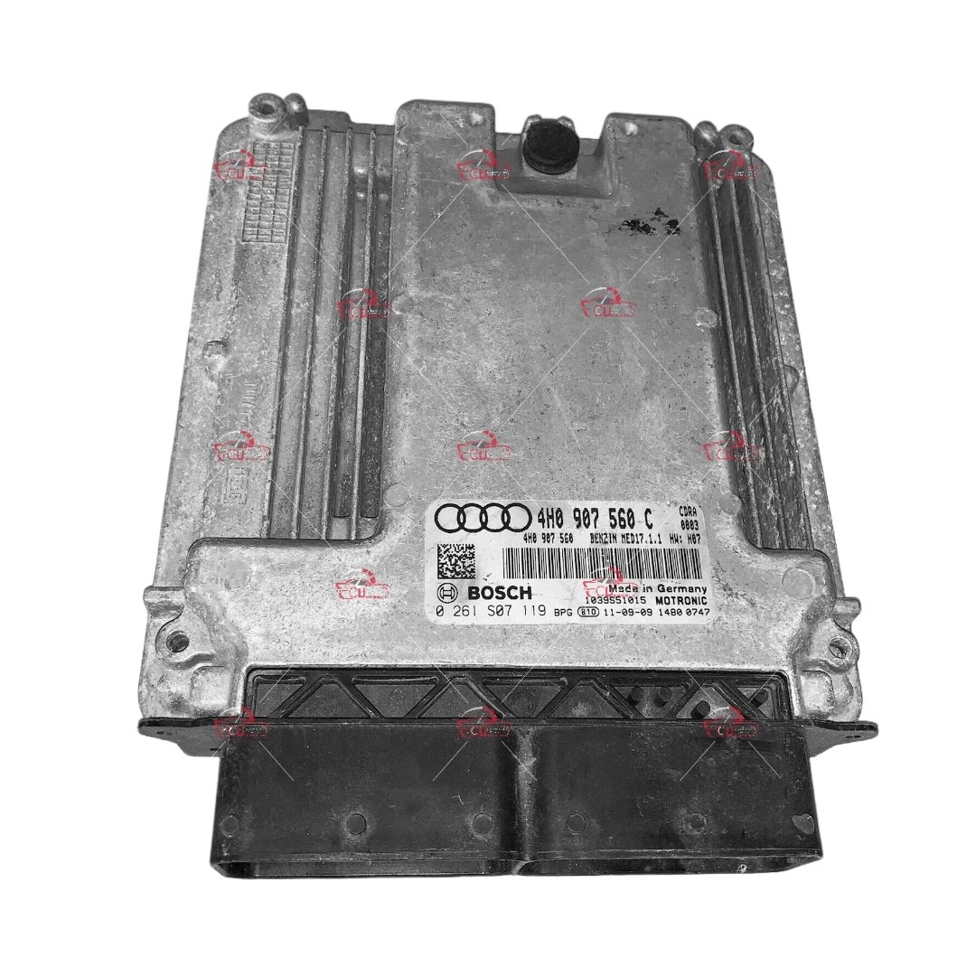 4H0907560C, 4H0 907 560 C HỘP ĐIỀU KHIỂN ĐỘNG CƠ ECU ECM AUDI A8 4.2 V8 TFSI