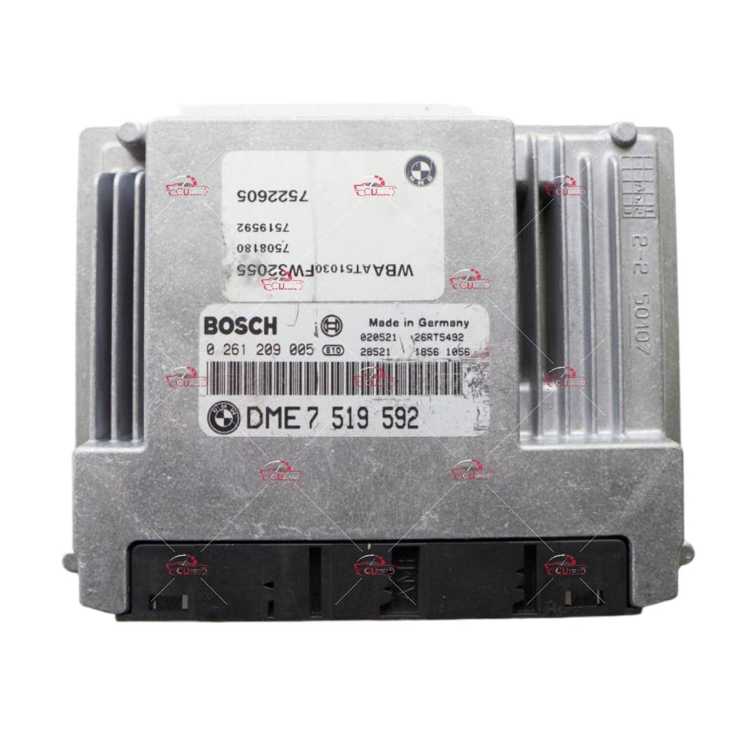DME7519592 , DME 7 519 592 HỘP ĐIỀU KHIỂN ĐỘNG CƠ ECU ECM BMW 3 SERIES DME 7 519 592