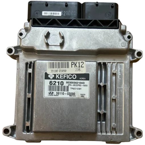 HỘP ĐIỀU KHIỂN ĐỘNG CƠ ECU ECM HUYNDAI I10 1.2L Mã phụ tùng ECU ECM 391352G010 , 391992B082 , 3911603425 , 3911603047 391114A832 , 391272B940 , 3911603404 , 391272B690 , 391362G140 , 391362G010 3913226BC5 , 3910603403 , 3911603433 , 391182BAX5 , 3911003090 , 3911403120 3911403135 , 391202B123 , 391002EFB1 , 3911603425 , 301202B000 , 391064A100 301014A860 , 3911042720 , 391182BCR0 , 3910303009 , 391182BAP8 , 391332B007 3910127820 , 391362G010 , 391032G410 , 391363G140 , 3911103285 , 391252B192 391222B012 KEFICO  ECU HUYNDAI I10 1.2L 900309362210KD, 900 309 362 210 KD 3911003090 , 39110-03090
