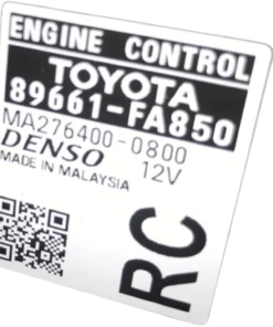 HỘP ĐIỀU KHIỂN ĐỘNG CƠ ECU ECM TOYOTA HILUX 2.8L  Mã phụ tùng ECU ECM 896660K290 , 89661FA850 DENSO  ECU TOYOTA FORTUNER 2.4L 2764000800, 276400-0800  89661FA850 , 89661-FA850