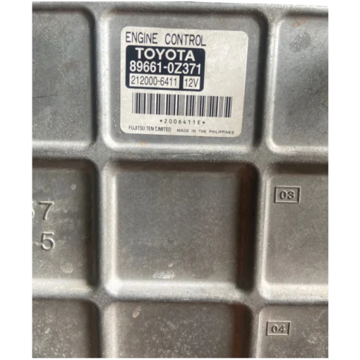 HỘP ĐIỀU KHIỂN ĐỘNG CƠ ECU ECM TOYOTA ALTIS 1.8L  Mã phụ tùng ECU ECM 896610Z371 DENSO  ECU TOYOTA  ALTIS 1.8L 2756009870, 275600-9870 89661FO670 , 89661-FO670