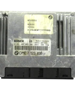 HỘP ĐIỀU KHIỂN ĐỘNG CƠ ECU ECM BMW 745i 3.0L V6  Mã phụ tùng ECU ECM DME7508292 , DME7531848 , DME7519592 , DME7541459 , DME7512354 , DME7506366 DME7610081 , DME7565300 , DME7552310  , DME7550688 , DME7640005  DME7549700 , DME7523523 , DME7572057 Bosch ECU ECM BMW 745i 3.0L V6 0261209002, 0 261 209 002 DME7523523, DME 7 523 823