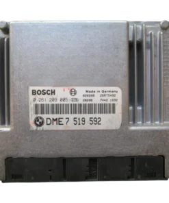 HỘP ĐIỀU KHIỂN ĐỘNG CƠ ECU ECM BMW 3 SERIES DME 7 519 592 Mã phụ tùng ECU ECM DME7508292 , DME7531848 , DME7519592 , DME7541459 , DME7512354 , DME7506366 DME7610081 , DME7565300 , DME7552310 , DME7514810 , DME7550688 , DME7640005  DME7549700 , DME7523523 , DME7572057 Bosch ECU ECM BMW 318i 2.0L 0261209005 - 0 261 209 005 DME7519592 - DME 7 519 592