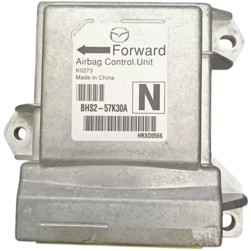 Hộp điều khiển túi khí Ô TÔ SRS MAZDA 3 Mã phụ tùng hộp túi khí SRS BHS2-57K30A SRS MAZDA 3 HF7G0044, HF7 G00 44 BHS257K30A , BHS2-57K30A