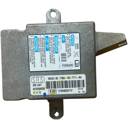 Hộp điều khiển túi khí Ô TÔ SRS HONDA CRV 1.5L Mã phụ tùng hộp túi khí SRS 77960-T0S-F711-M4 SRS HONDA CRV 1.5L A2C92080500, A2C 920 805 00 77960T0SF711M4, 77960-T0S-F711-M4