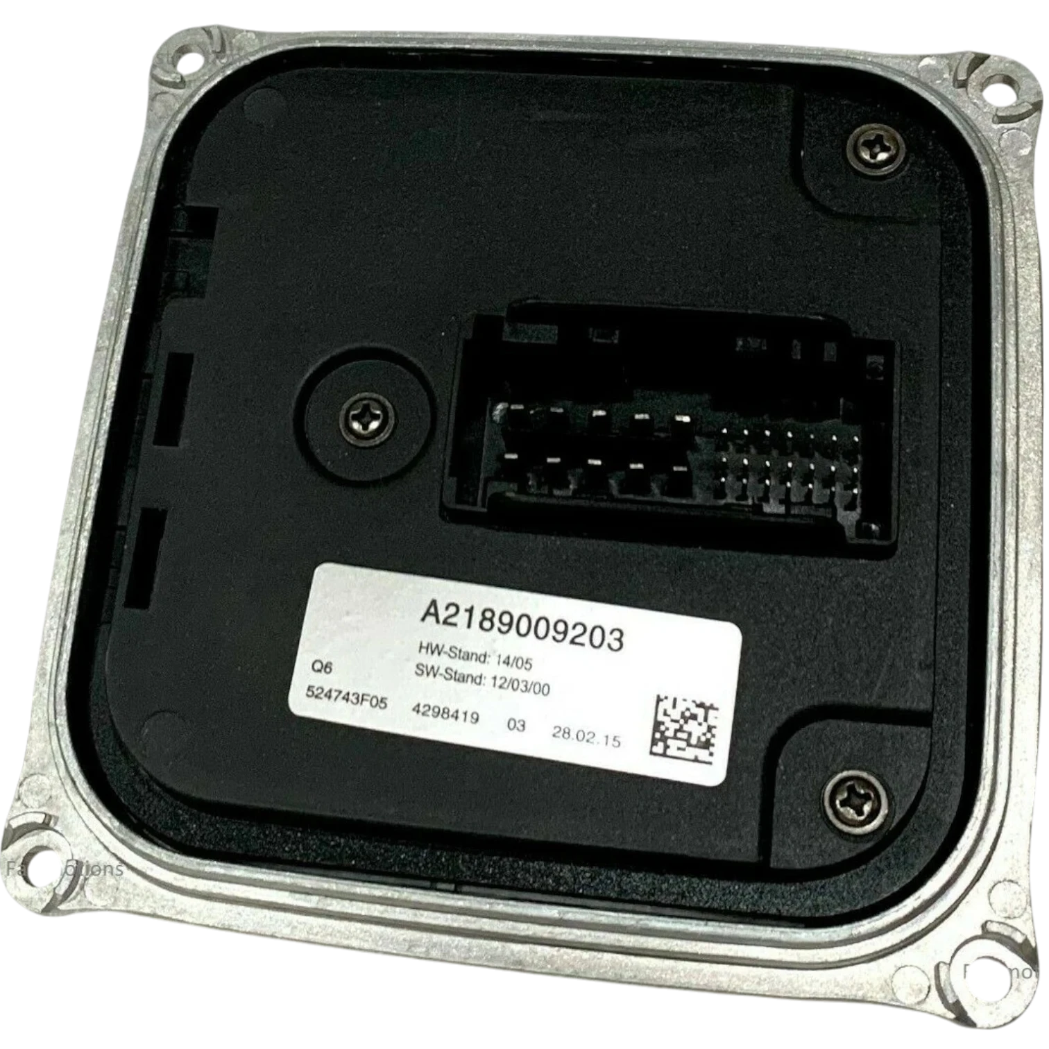 HỘP HEADLIGHT LED CONTROL UNIT MERCEDES-BENZ W166 HỘP HEADLIGHT LED CONTROL UNIT MERCEDES-BENZ W166Mã phụ tùng
A2189009203HEADLIGHT LED CONTROL UNIT524742F05A2189009203