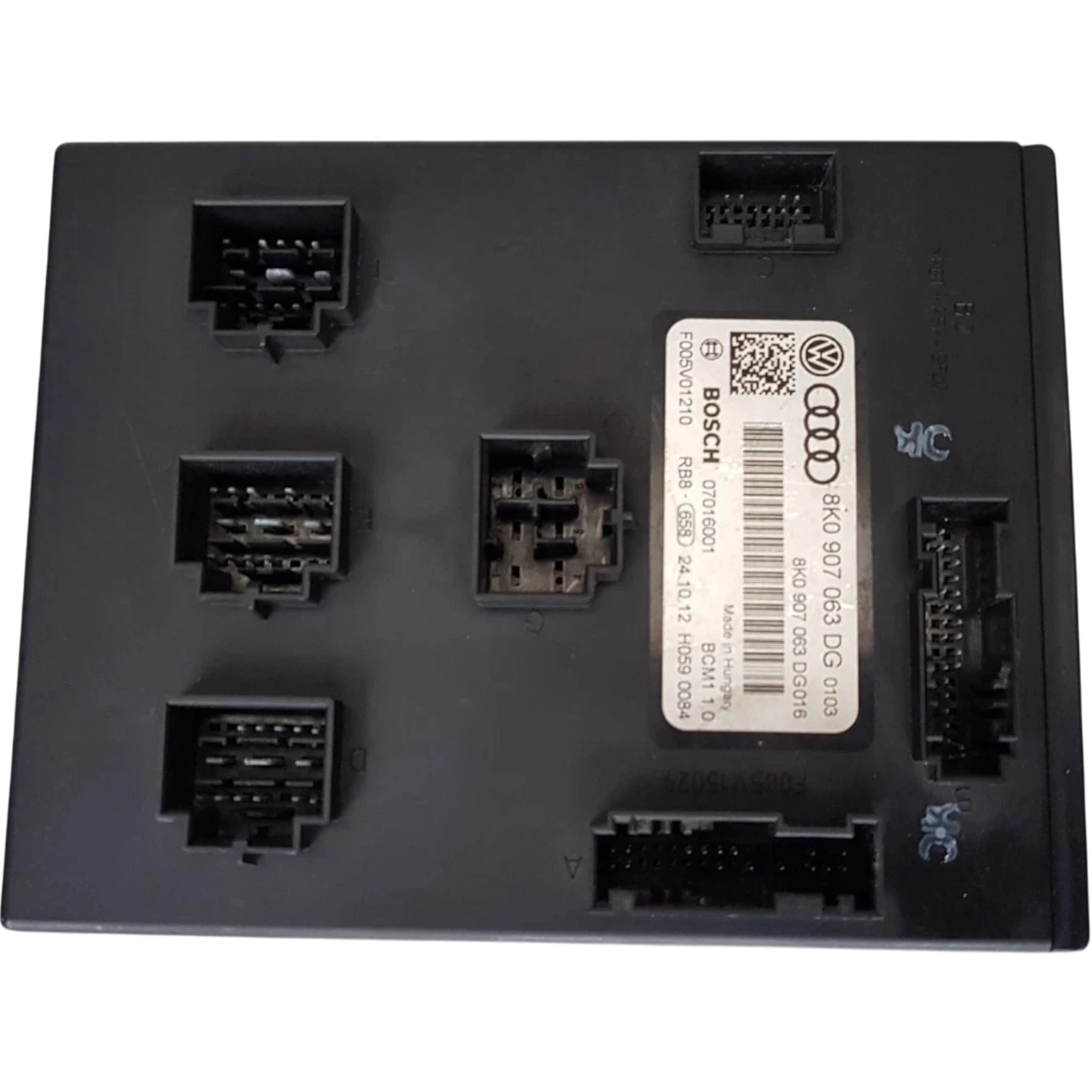 HỘP Body Control Module (BCM) AUDI Q5 HỘP Body Control Module (BCM) AUDI Q5Mã phụ tùng BCM
8K0 907 063 DG
Body Control Module (BCM)
F005V01210
8K0907063DG , 8K0 907 063 DG