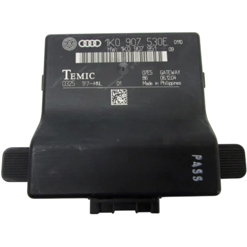 HỘP GATEWAY CONTROL MODULE UNIT AUDI VOLKSWAGEN Mã phụ tùng 1K0 907 530E GATEWAY CONTROL MODULE UNIT 1K0 907 951 1K0 907 530E