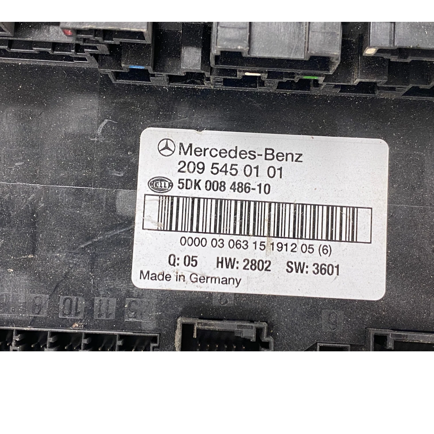 SAM MODULE ECU CONTROL UNIT MERCEDES-BENZ SERIES C CLK SAM MODULE ECU CONTROL UNIT MERCEDES-BENZ SERIES C CLKMã phụ tùng ECU ECM 
209 545 01 01
 MERCEDES-BENZ
209 545 01 01
5DK 008 486-10