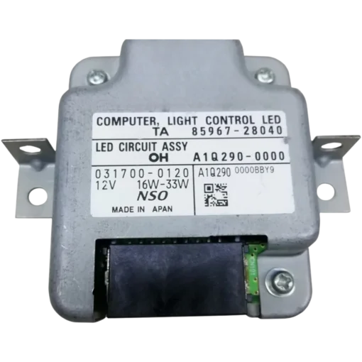 HỘP HEADLIGHT LED CONTROL UNIT TOYOTA Mã phụ tùng 85967-28030 HEADLIGHT LED CONTROL UNIT 85967-28030 031700-0100