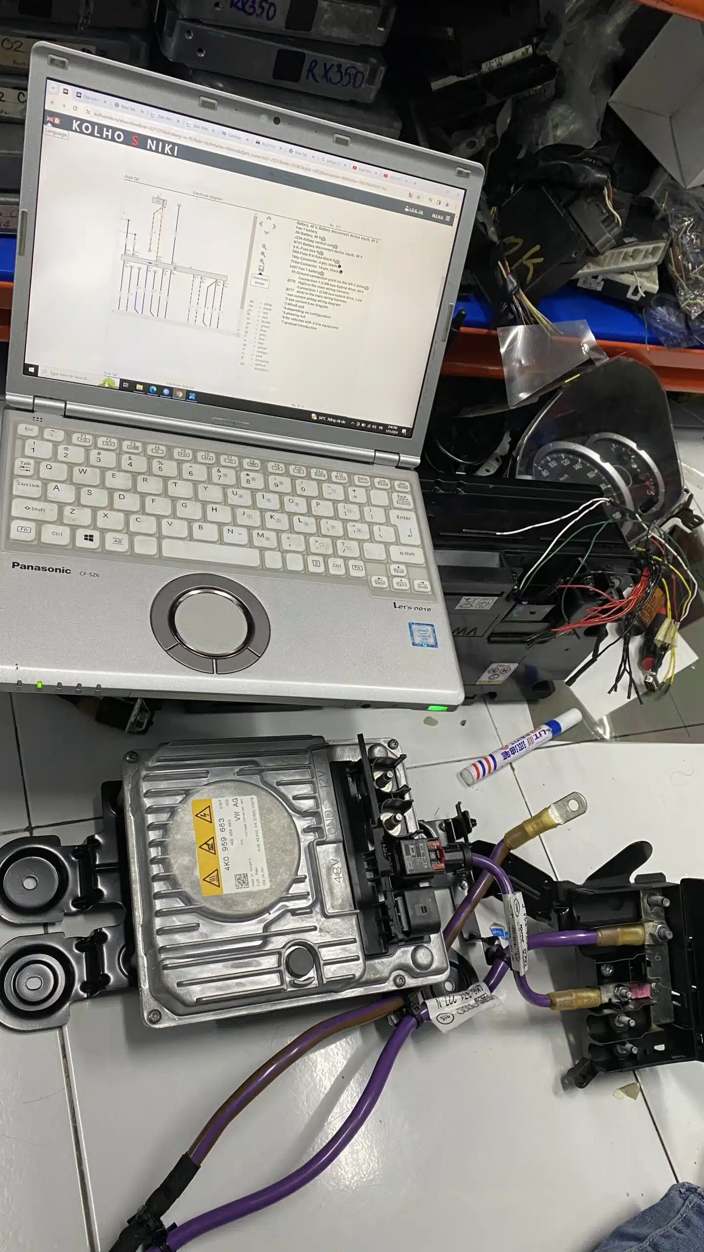 HỆ THỐNG NGUỒN 48V TRÊN DÒNG XE AUDI Q5, Q7, Q8...! HỆ THỐNG NGUỒN 48V TRÊN DÒNG XE AUDI Q5, Q7, Q8...!