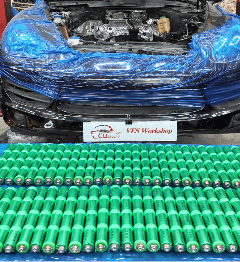 SỬA CHỮA BỘ CHUYỂN ĐỔI PORSCHE CAYENNE S HYBRID TẠI VES WORKSHOP Quy Trình Kiểm Tra Và Chẩn Đoán Bộ Chuyển Đổi Hybrid