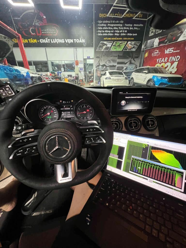 ĐỘ XE MERCEDES-BENZ C300 2017 TUNING-REMAP TẠI VES WORKSHOP Độ Xe Mercedes-Benz C300 2017 Toàn Diện - Remap ECU & Tuning Tăng Công Suất Động Cơ Chuyên Nghiệp Tại VES Workshop