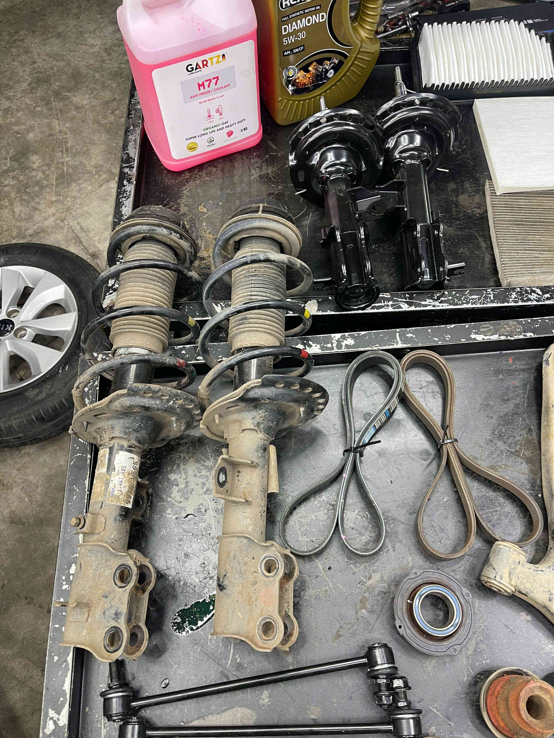 Lựa chọn phụ tùng thay thế cho xe Kia Rio: