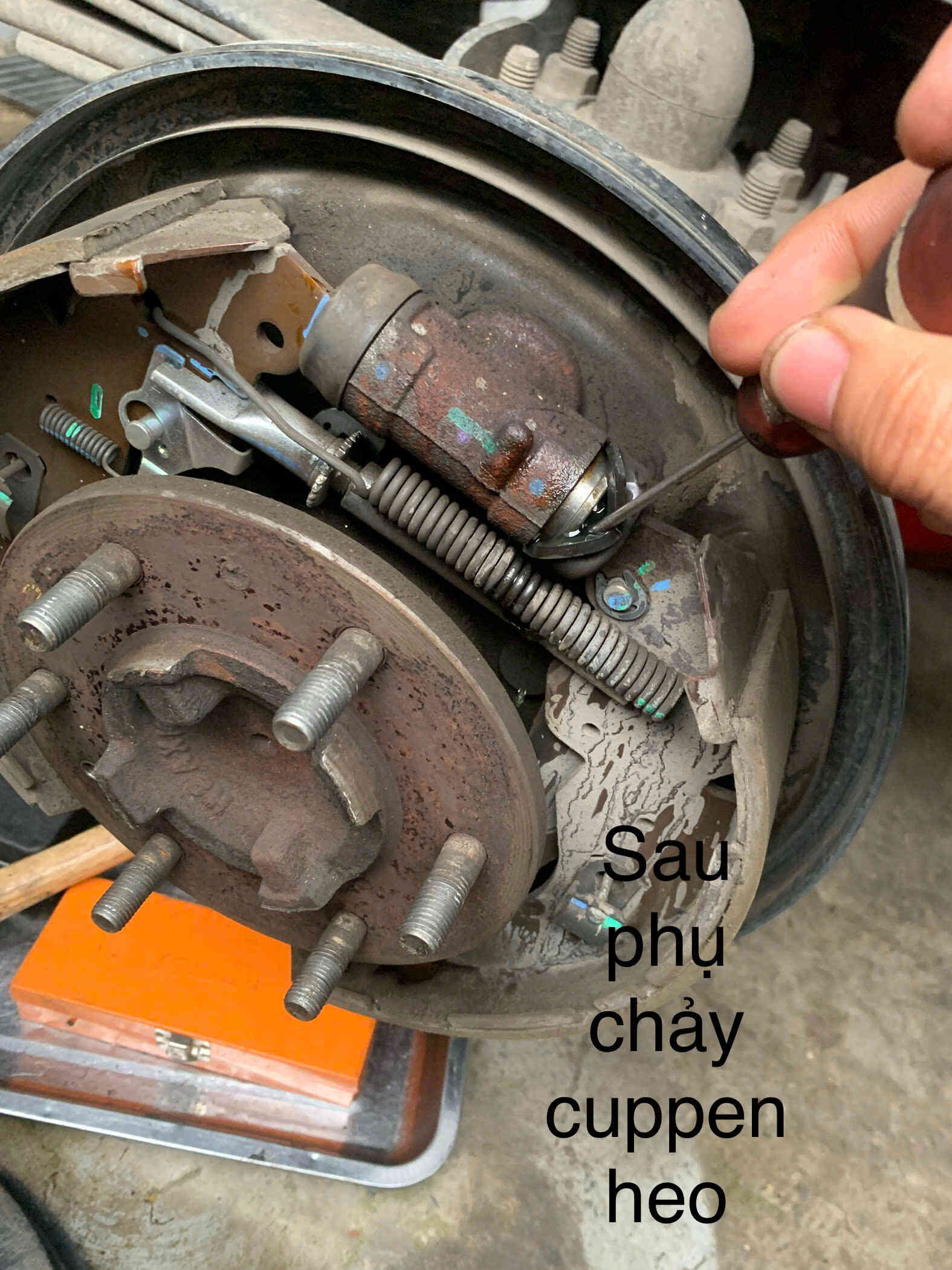 Kiểm tra, vệ sinh hệ thống phanh – Treo trước, sau
