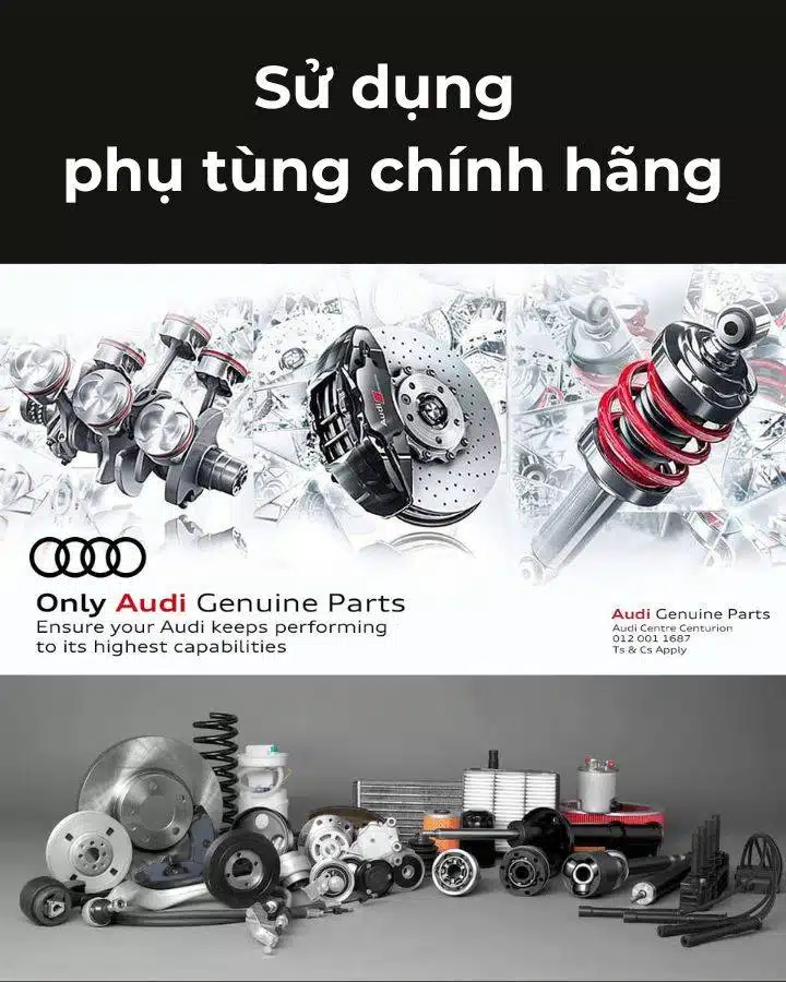 GIỚI THIỆU 19 chuyên sử dụng phụng tùng chính hãng khi bảo dưỡng hoặc sửa chữa