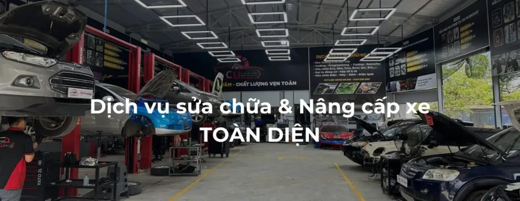 dịch vụ sửa chữa và nâng cấp xe toàn diện tại ves auto workshop