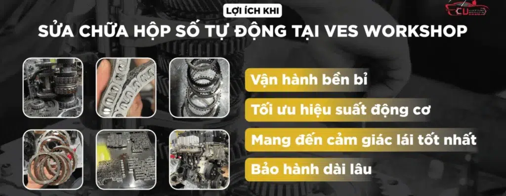 sửa chữa hộp số tự dộng tại ves auto workshop