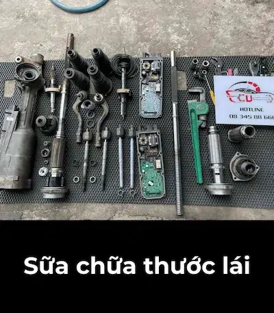 GIỚI THIỆU 12 chuyên sửa chữa bảo dưỡng phục hồi thước lái tại ves auto workshop