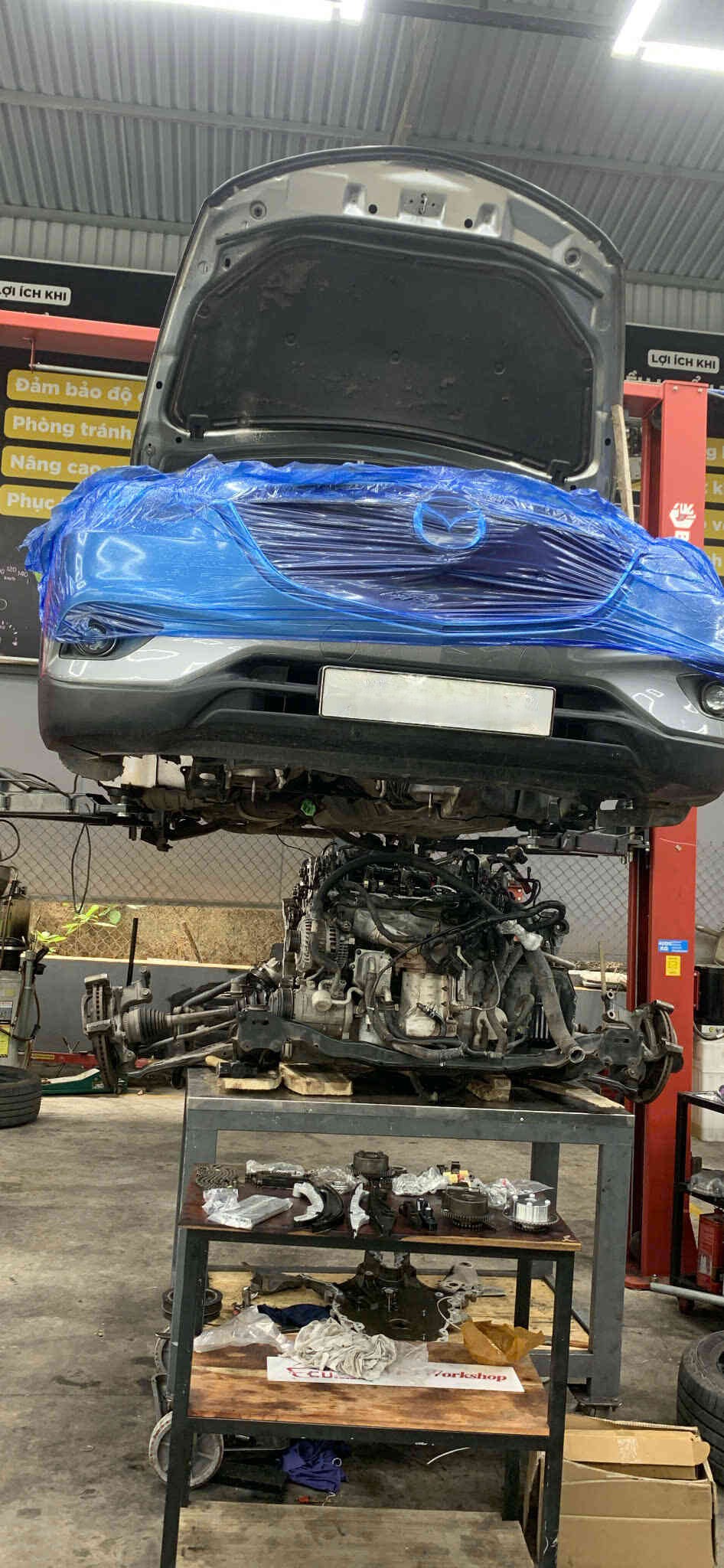 So sánh linh kiện thay thế động cơ Mazda CX-9