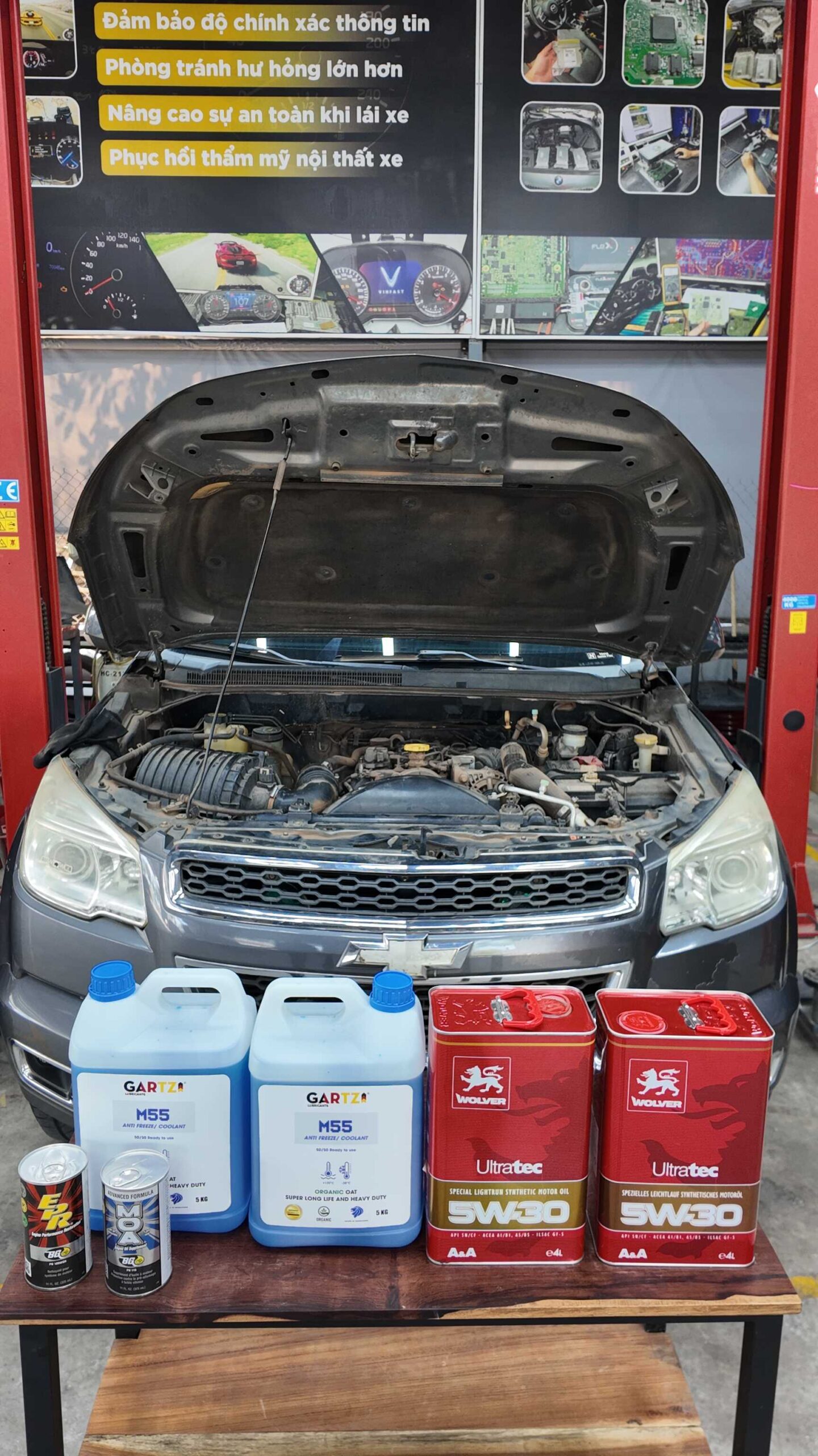 Giới thiệu chung về tiếng kêu dưới gầm Chevrolet Colorado