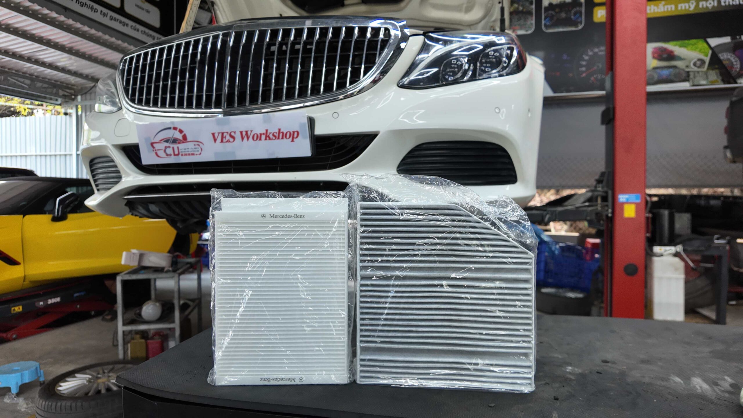 Lợi Ích Khách Hàng Nhận Được Khi Bảo Dưỡng Gầm Xe Mercedes C250 Tại VES Auto Workshop