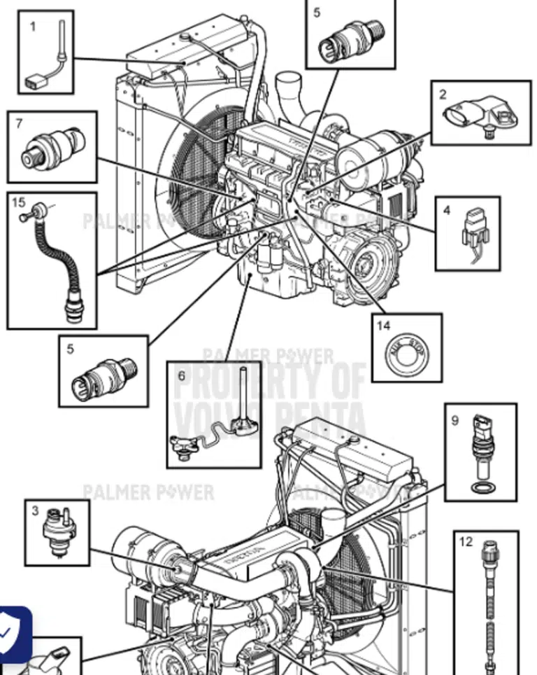 Sửa Chữa Lỗi Hệ Thống Khí Thải Động Cơ Volvo Penta Công Nghiệp Giải Pháp Tối Ưu Tại VES Workshop