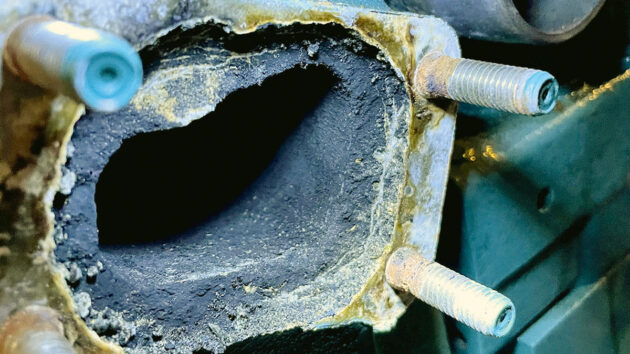 Bộ lọc hạt Diesel (DPF) tắc