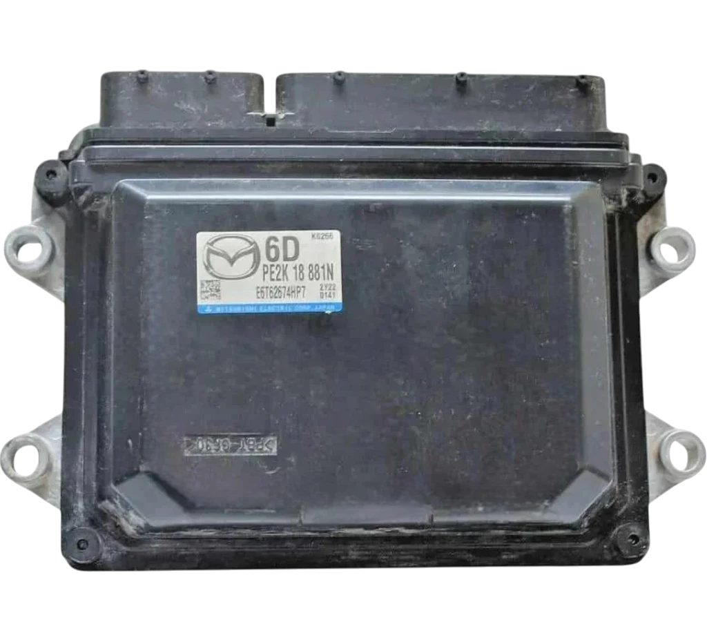 SẢN PHẨM HỘP ĐIỀU KHIỂN ĐỘNG CƠ ECU ECM MAZDA 3 2012-2013 Mã phụ tùng ECU ECM  PE2K 18 881N , PE2K18881N E6T62674HP7   ECU, ECM - MAZDA 3 2012-2013 PE2K 18 881N , PE2K18881N E6T62674HP7