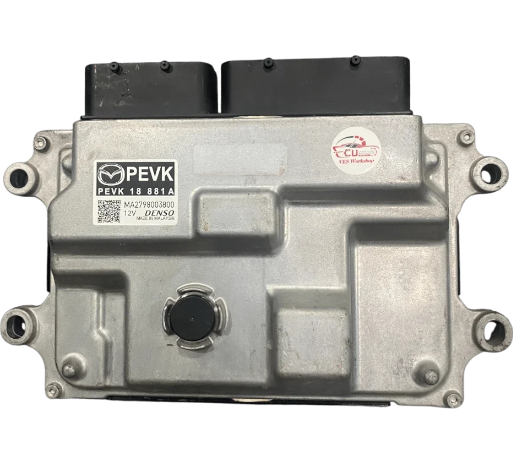 SẢN PHẨM HỘP ĐIỀU KHIỂN ĐỘNG CƠ ECU ECM MAZDA PEVK 18 881 A Mã phụ tùng ECU ECM  PEVK 18 881 A , PEVK18 881A MA2798003800   ECU, ECM - MAZDA PEVK 18 881 A , PEVK18 881A MA2798003800