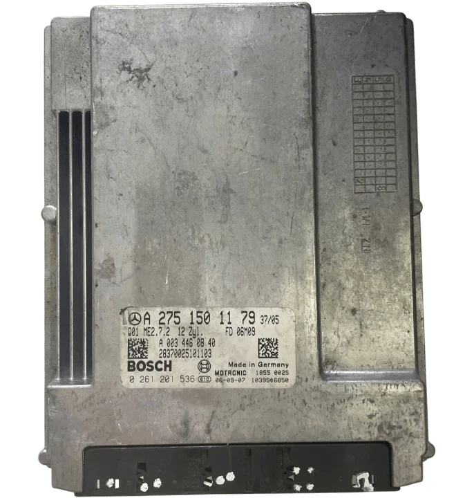 SẢN PHẨM HỘP ĐIỀU KHIỂN ĐỘNG CƠ ECU ECM MERCEDES-BENZ CL65-SL65 AMG Mã phụ tùng ECU ECM  A 275 150 11 79   ECU, ECM - MERCEDES-BENZ A 275 150 11 79 , A2751501179 A 003 446 08 40 , A0034460840 0 261 201 536 , 0261201536 28370025101103 MED2.7.12
