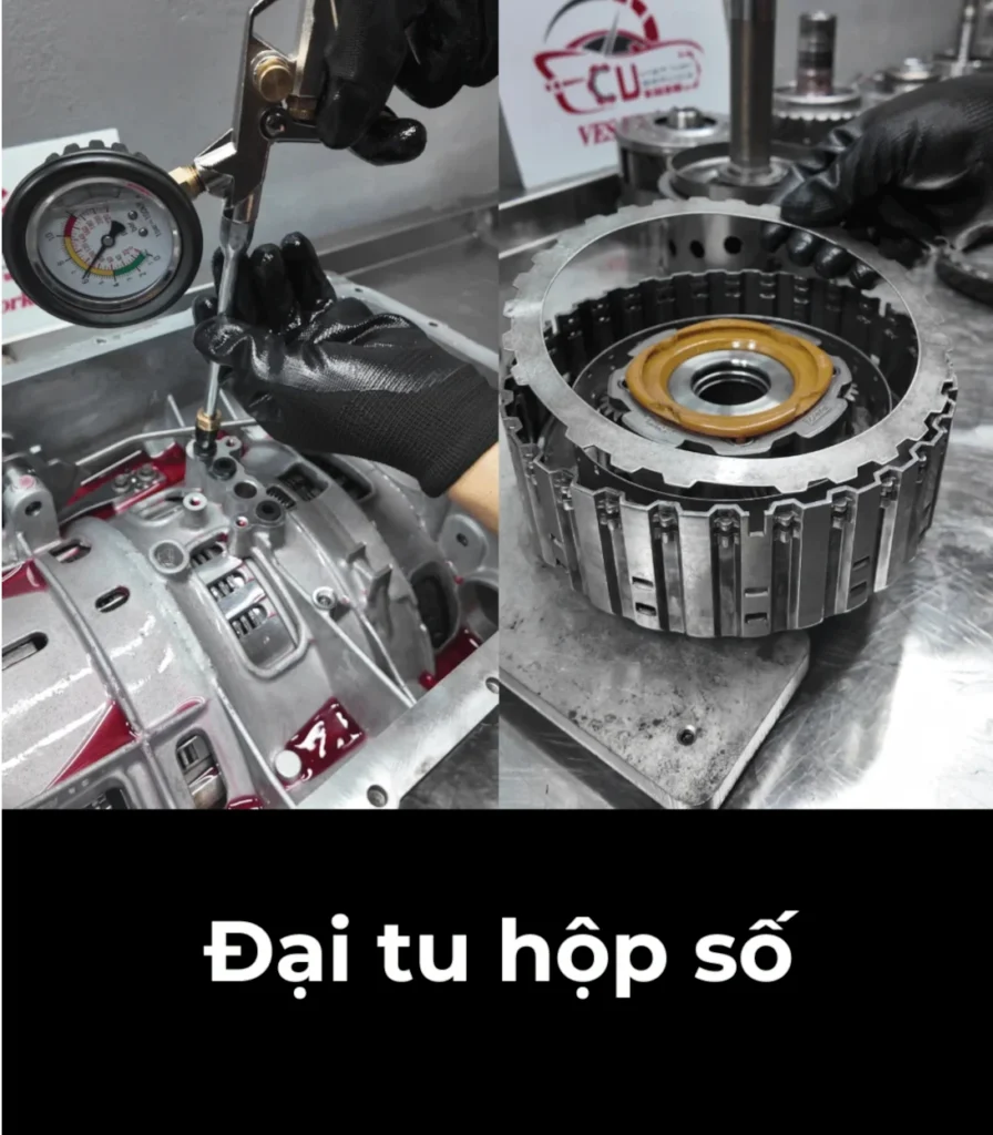 TRANG CHỦ sửa chữa đại tu hộp số ô tô